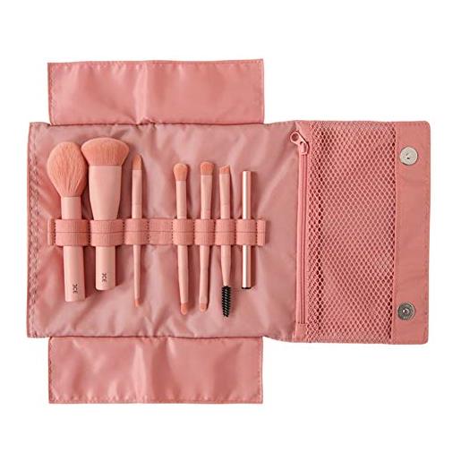 3CE - kit di mini pennelli da trucco, colore: rosa