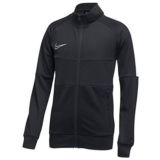 Nike academy19 track jacket giacca, unisex bambini, anthracite/white/white, m