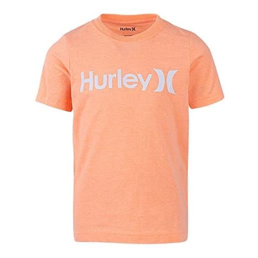 Hurley maglietta grafica one and only, nero (multi), 7 años bambini e ragazzi