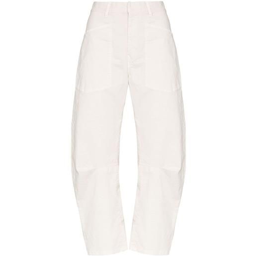 Nili Lotan pantaloni affusolati shon - bianco