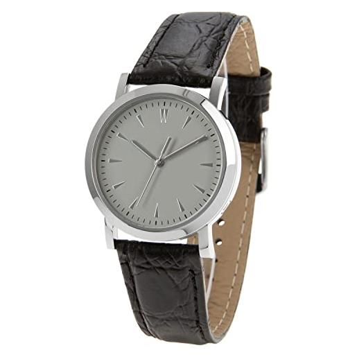 Zeit-Bar orologio da polso da donna, con lancetta dei secondi, cinghia