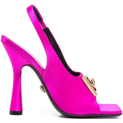 Versace sandali con tacco alto - rosa