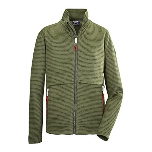 Killtec boy's giubbotto power stretch con colletto rialzato - kos 59 bys flx jckt, blue, 116, 37837-000