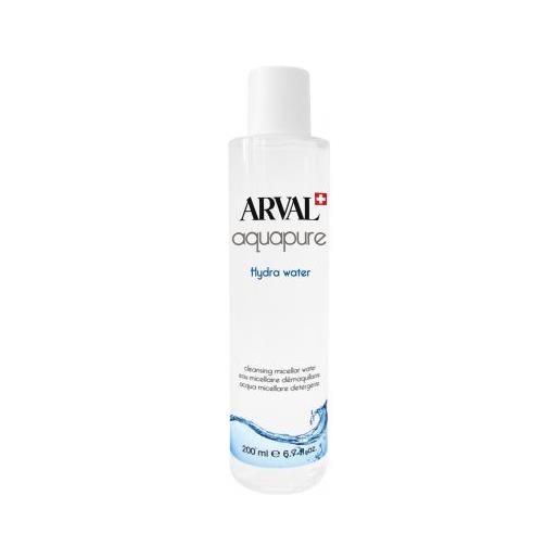 Arval aquapure hydra water acqua micellare detergente, 200-ml
