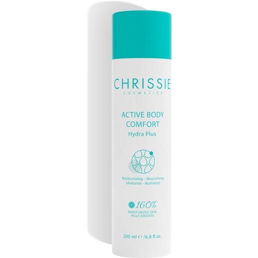 Chrissie Cosmetics active body comfort hydra plus idratante nutriente, 200ml