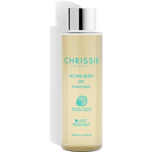 Chrissie Cosmetics active body oil stretch mark elasticizzante tonificante, 100ml