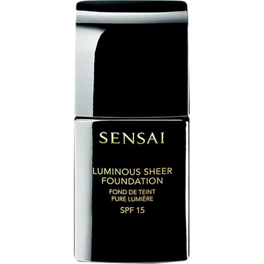 KANEBO COSMETICS ITALY SpA luminous sheer foundation spf15 205 mocha beige sensai 30ml