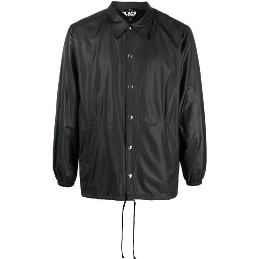 Black Comme Des Garçons giacca-camicia - nero