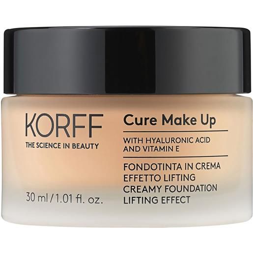 KORFF Srl korff make up fondotinta in crema effetto lifting 01 - fondotinta illuminante in crema - colore 01 - 30 ml