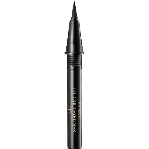 Sensai designing liquid eyeliner (ricarica) 01 black 0.6ml