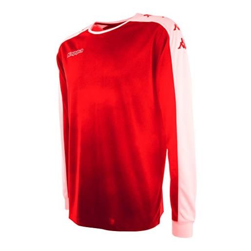 Kappa tanis ss maglietta da calcio, unisex, per adulto, unisex - adulto, 303mcj0_b12-8y, rosso, 6y/8y