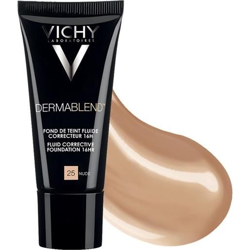 Vichy dermablend fondotinta fluido coprente pelle grassa tonalità 25 30ml