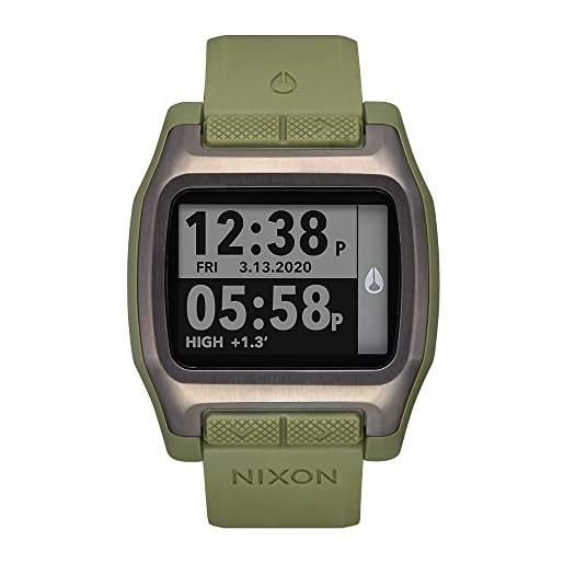 Nixon orologio digitale uomo con cinturino in sintetico a1308-1085-00