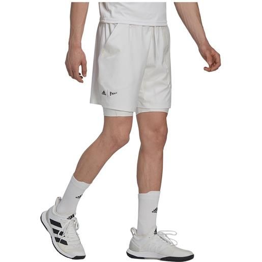 Adidas london two-in-one 7´´ shorts bianco s uomo