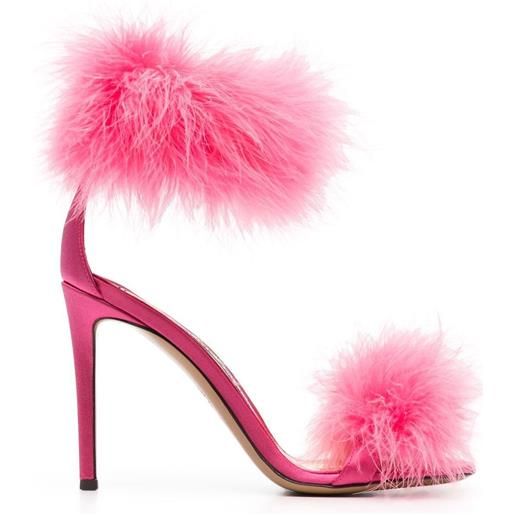 Alexandre Vauthier sandali con decorazione - rosa
