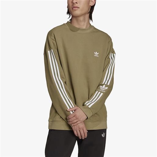 ADIDAS felpa adicolor classics lock-up trefoil crewneck ADIDAS