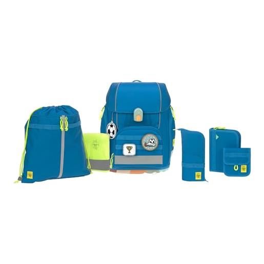 Lässig set di borse per la scuola da 7 pezzi per bambini/school set boxy unique blue