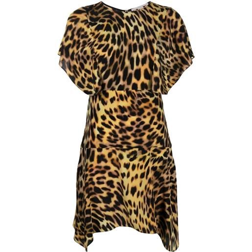 Stella McCartney abito leopardato - toni neutri