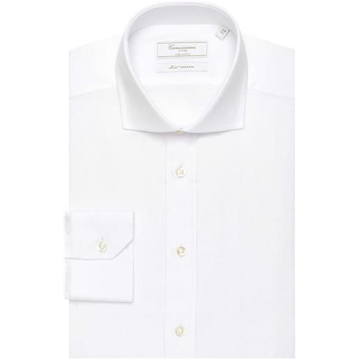 Camicissima camicia permanent bianca fitted trapani trapani francese