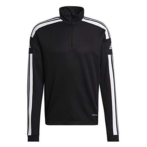 adidas, sq21 tr top, maglia da allenamento, nero bianco, xl, uomo