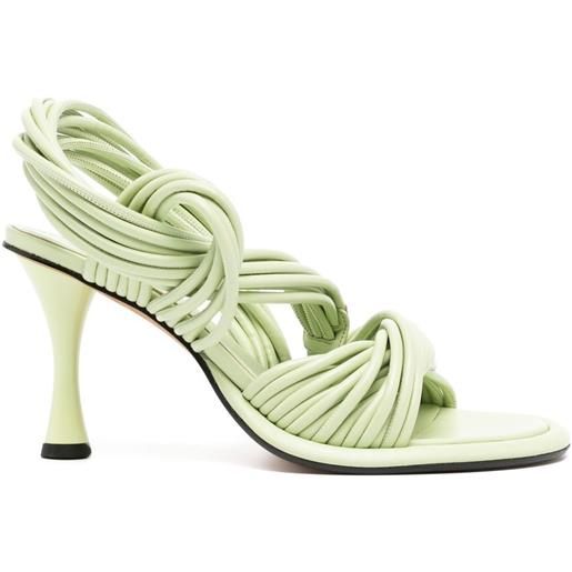 Proenza Schouler sandali con fascette - verde