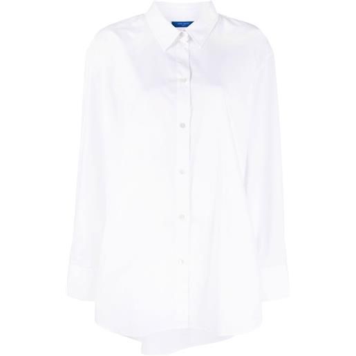 Nina Ricci camicia con logo ricamato - bianco