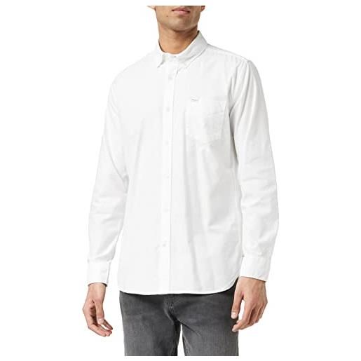 Pepe Jeans peterlee, camicia uomo, bianco (white), s