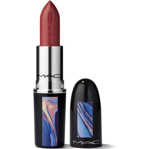 MAC lustreglass sheer-shine lipstick / MAC bronze 3gr rossetto see sheer