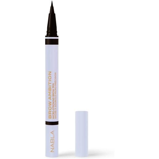 Nabla brow ambition 0.44ml matita sopracciglia black brown