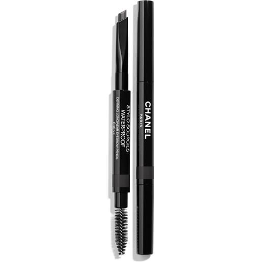 CHANEL stylo sourcils waterproof matita sopracciglia 812 ebène