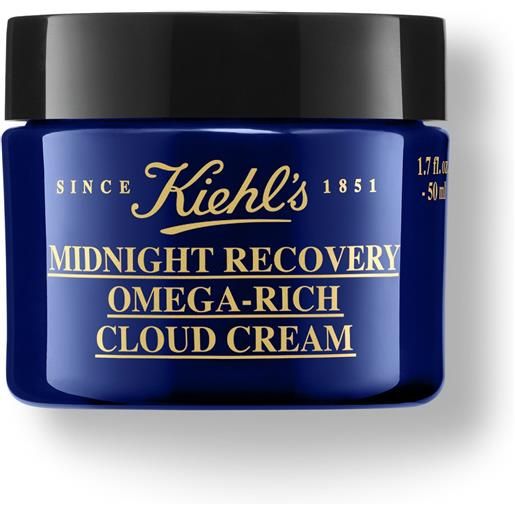 KIEHL'S midnight recovery omega-rich cloud cream 50ml tratt. Globale viso notte