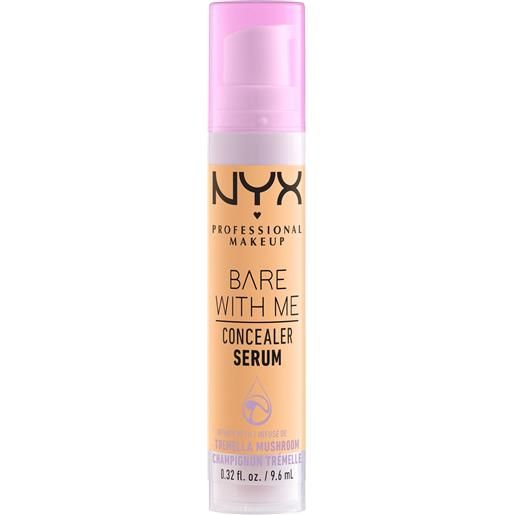 Nyx Professional MakeUp bare with me concealer serum correttore 05 golden