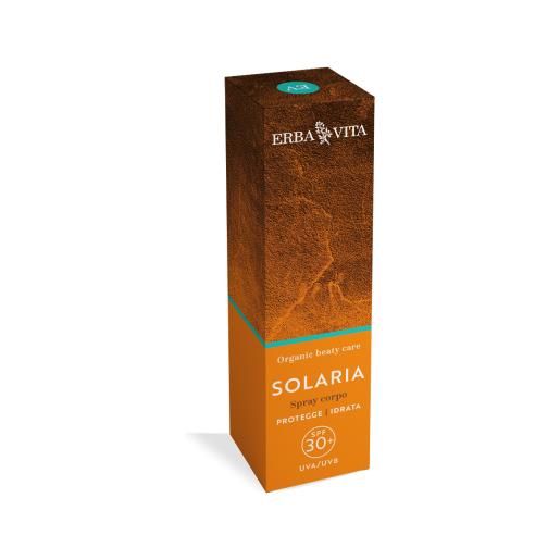Erba Vita solaria latte spray corpo spf30 125 ml