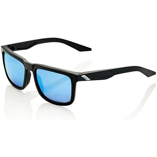 100percent blake sunglasses blu hiper blue multilayer mirror/cat3