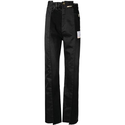 Maison Mihara Yasuhiro jeans dritti - nero