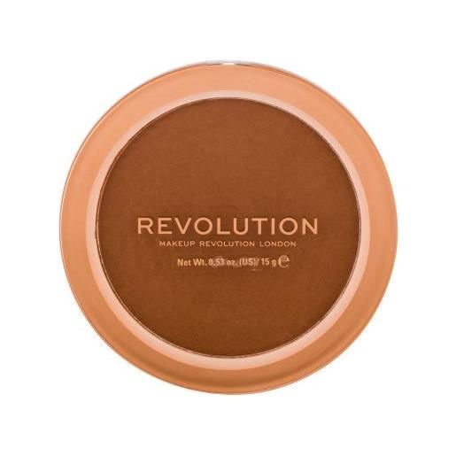 Makeup Revolution London mega bronzer bronzer con sotto toni freddi 15 g tonalità 02 warm