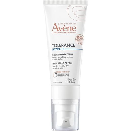 Avène tolérance - hydra-10 crema idratante pelle sensibile secca, 40ml