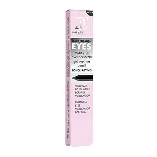 NATUR UNIQUE ialucollagen eyes matita gel eyeliner occhi long lasting - verde