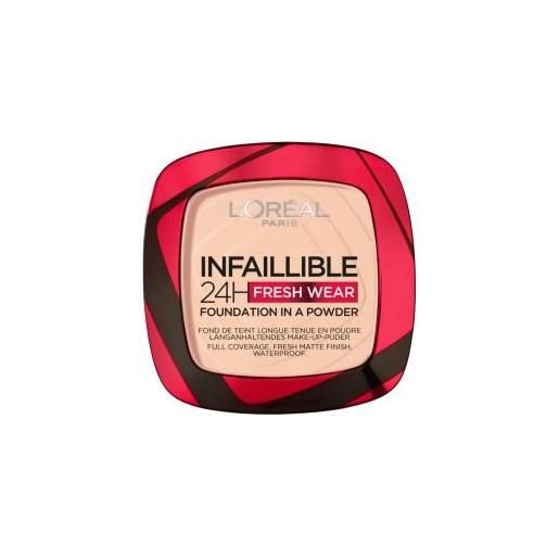 L'Oréal Paris infaillible 24h fresh wear foundation in a powder fondotinta in polvere a lunga tenuta 9 g tonalità 180 rose sand