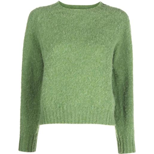 Mackintosh maglione girocollo kennedy - verde