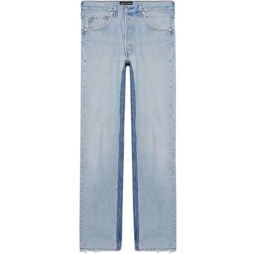 Balenciaga jeans dritti - blu