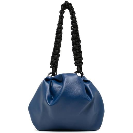 0711 borsa tote shu piccola - blu