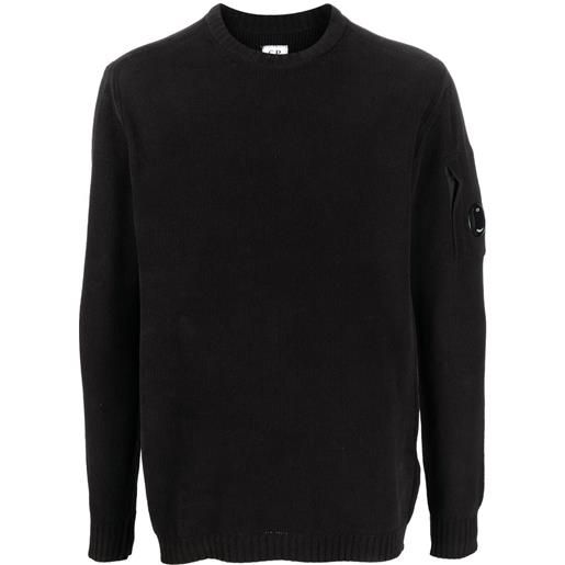 C.P. Company maglione girocollo - nero