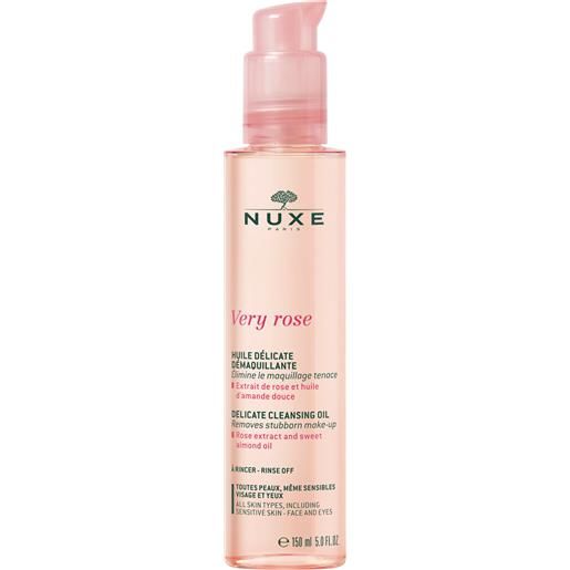 Nuxe very rose olio delicato struccante acqua di rosa 150ml