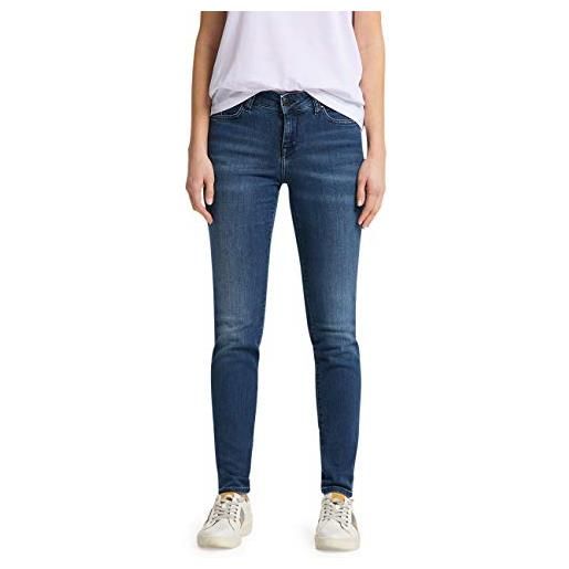 Mustang jasmin jeggins jeans slim, blu (medium middle), w26/l32 (taglia produttore: 26/32) donna