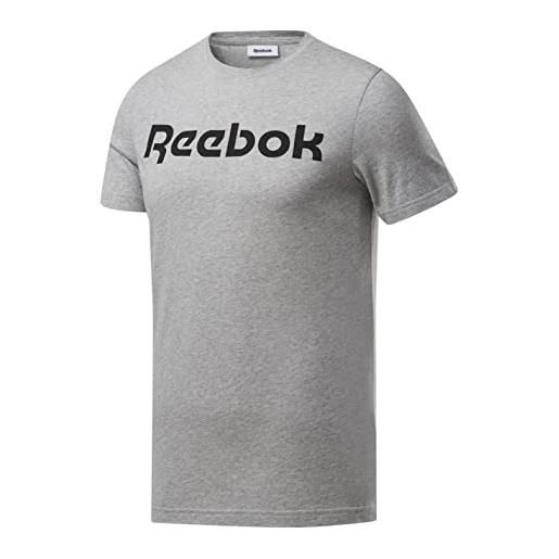 Reebok linear logo t-shirt uomo