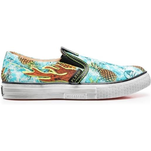 Philipp Plein sneakers flame - blu