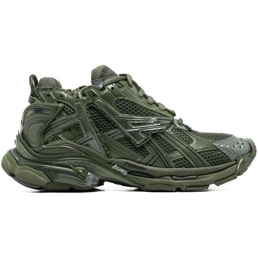 Balenciaga sneakers monocolor runner - verde