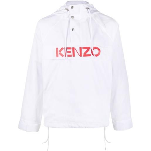Kenzo giacca leggera con stampa - bianco