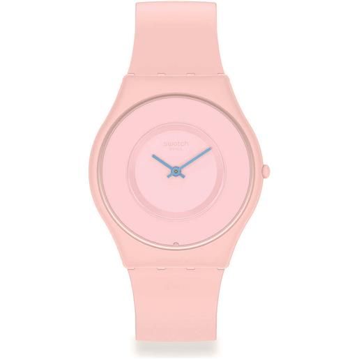 Swatch orologio Swatch bioceramic rosa skin ss09p100